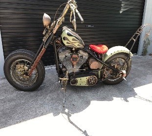 2008 Special Construction Chopper (Munsters’ Inspired Custom Paint