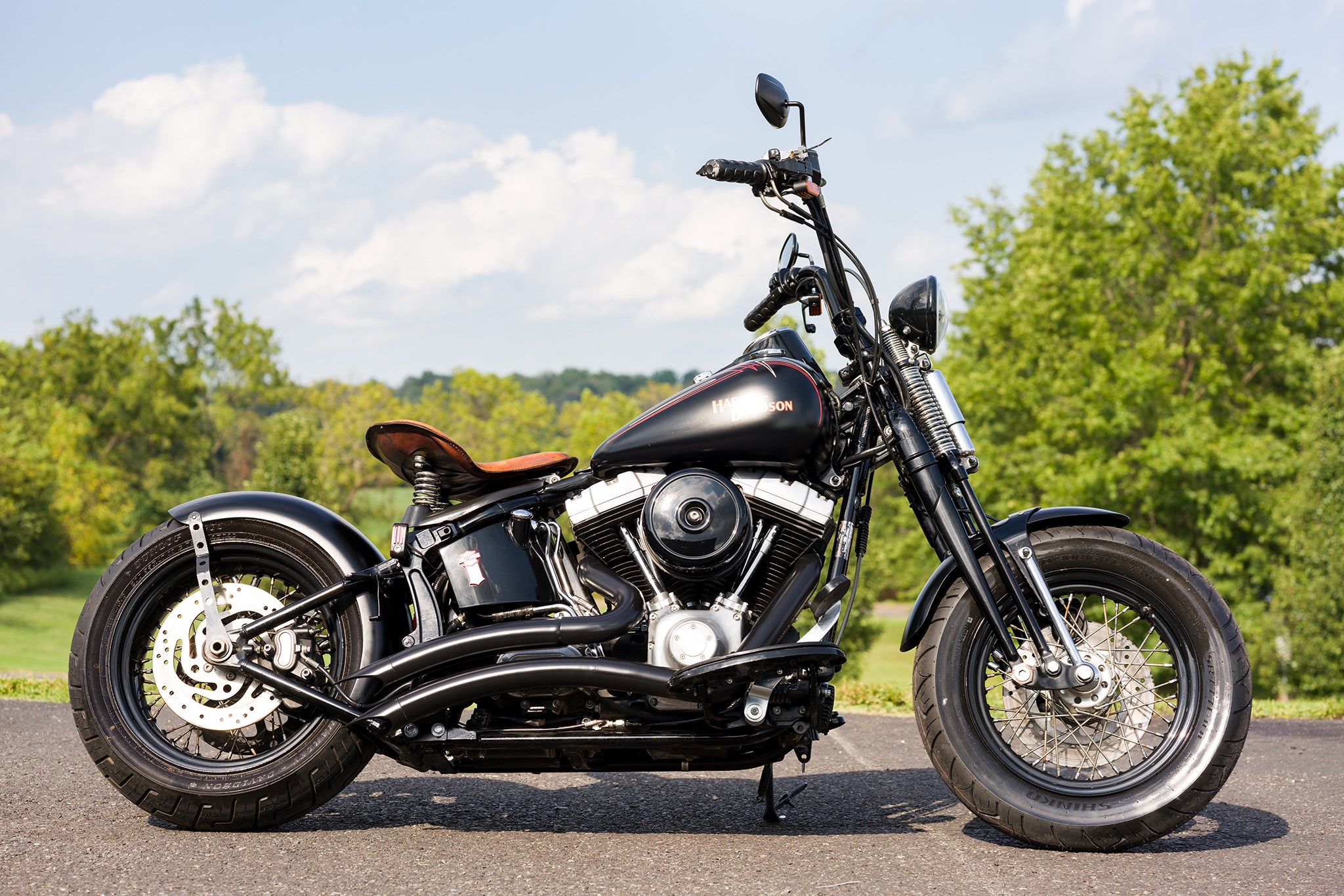 2008 Harley-Davidson® FLSTSB Softail® Cross Bones™ (Denim Black Custom