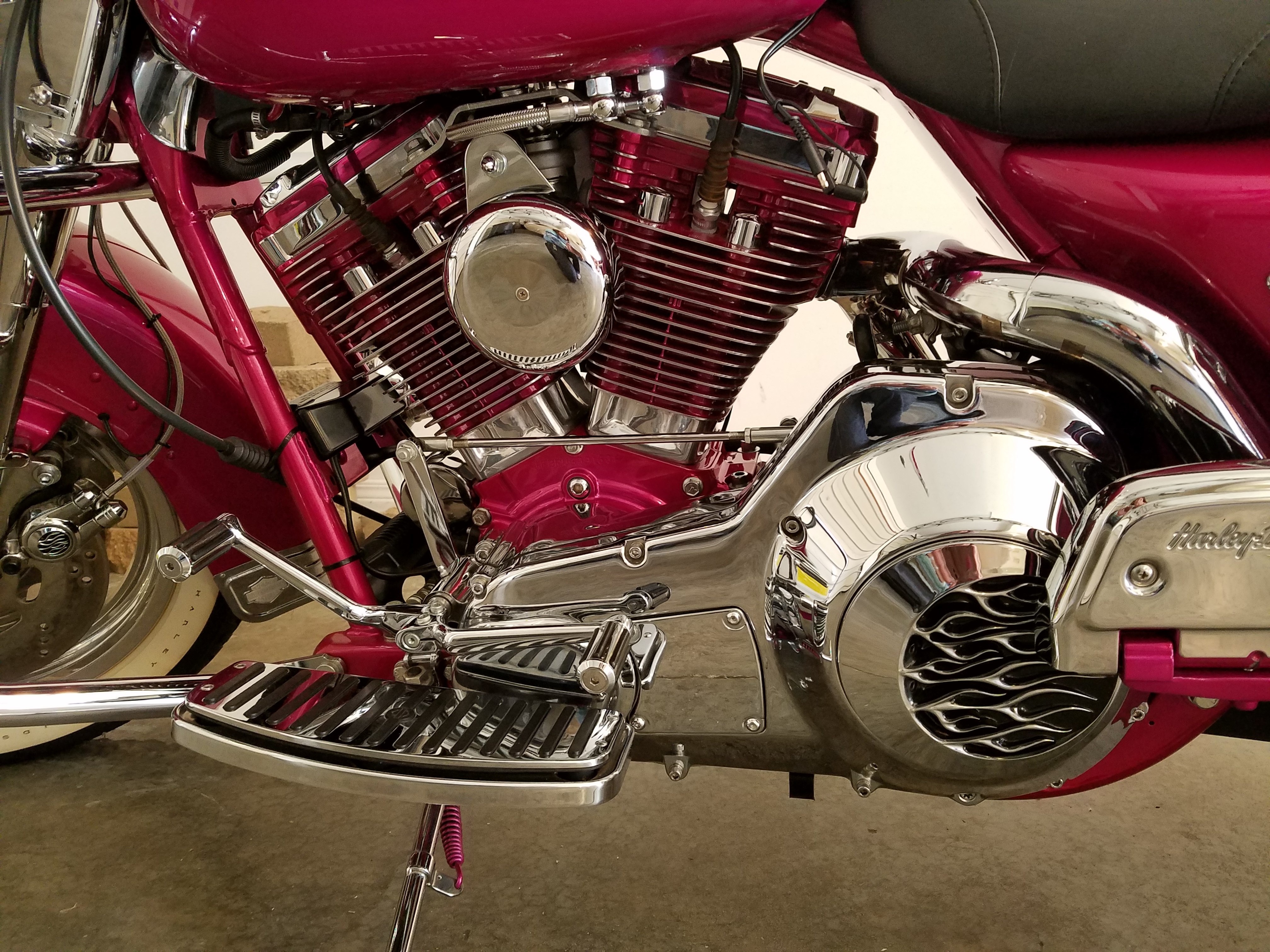 1997 Harley-Davidson® FLHR/I Road King® (Custom - Candy Raspberry