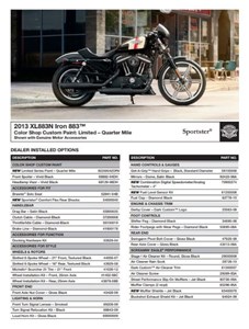 Used 2013 Harley-Davidson® Sportster® Iron 883™