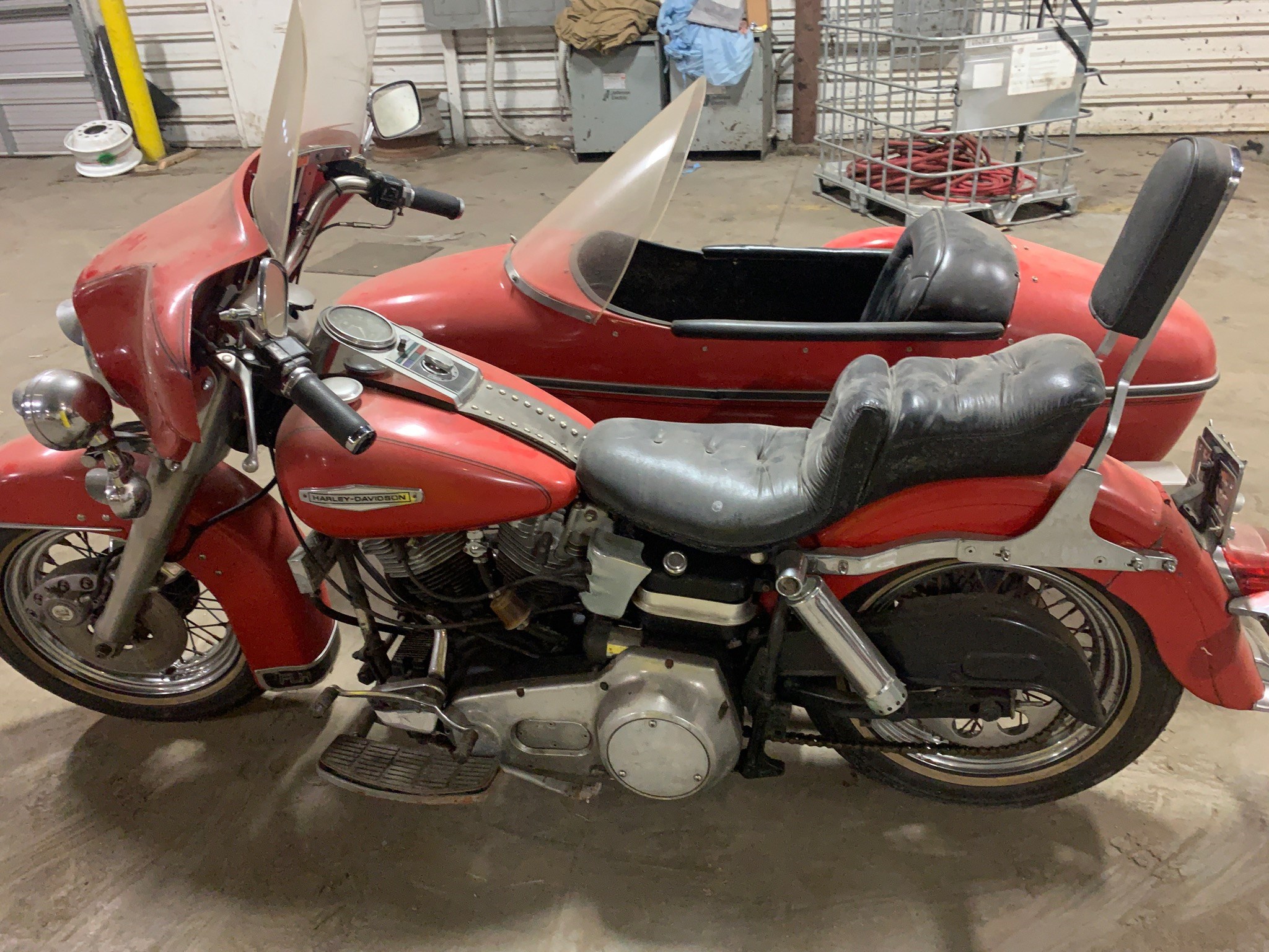 1978 Harley-Davidson® FLH-80 Electra Glide® (RED), Davison, Michigan