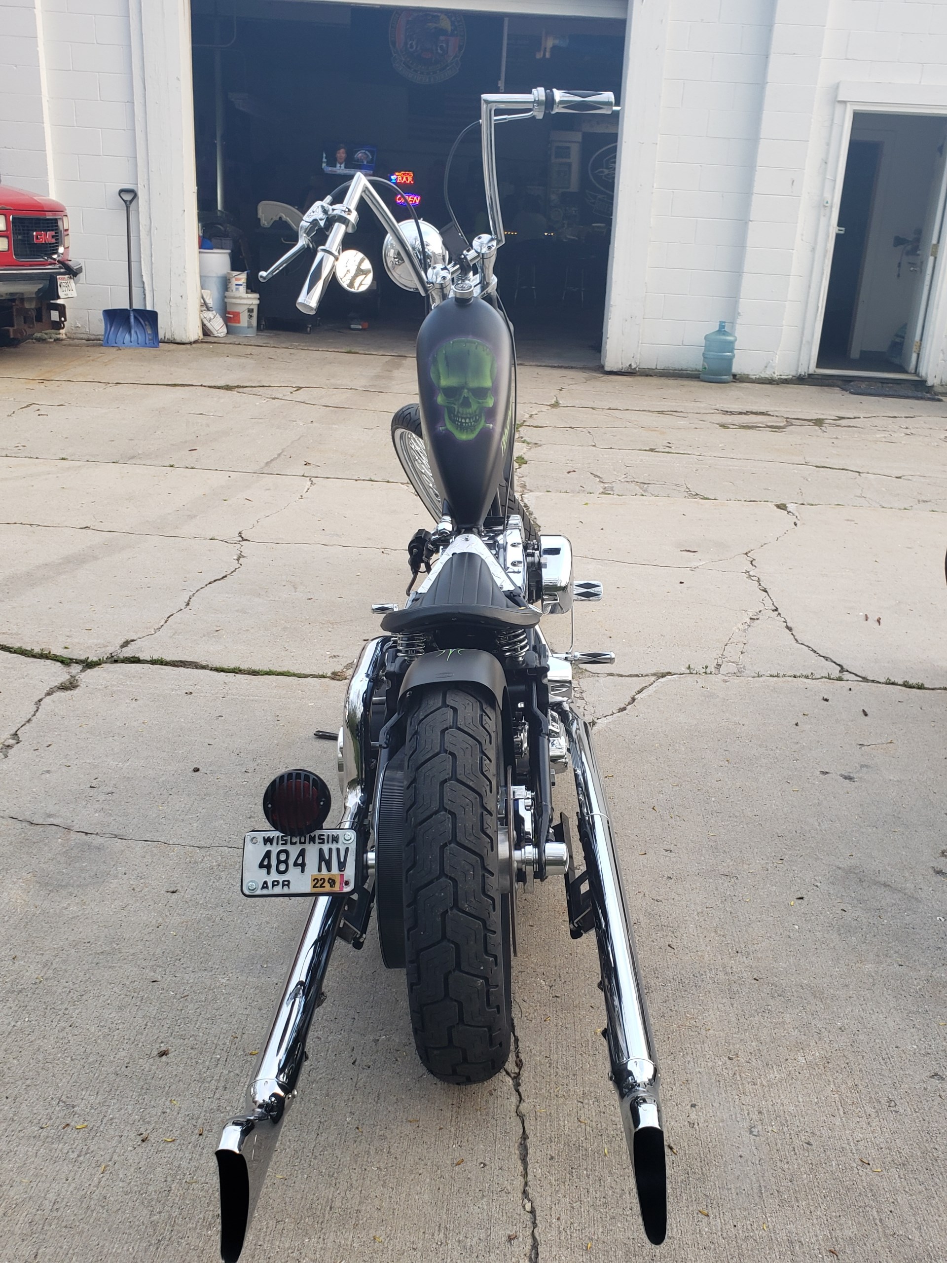 ☆希少☆　CUSTOMISER SA HARLEY-DAVIDSON 1996 Harley-Davidson DS Gride Is a Unique Custom, Someone's