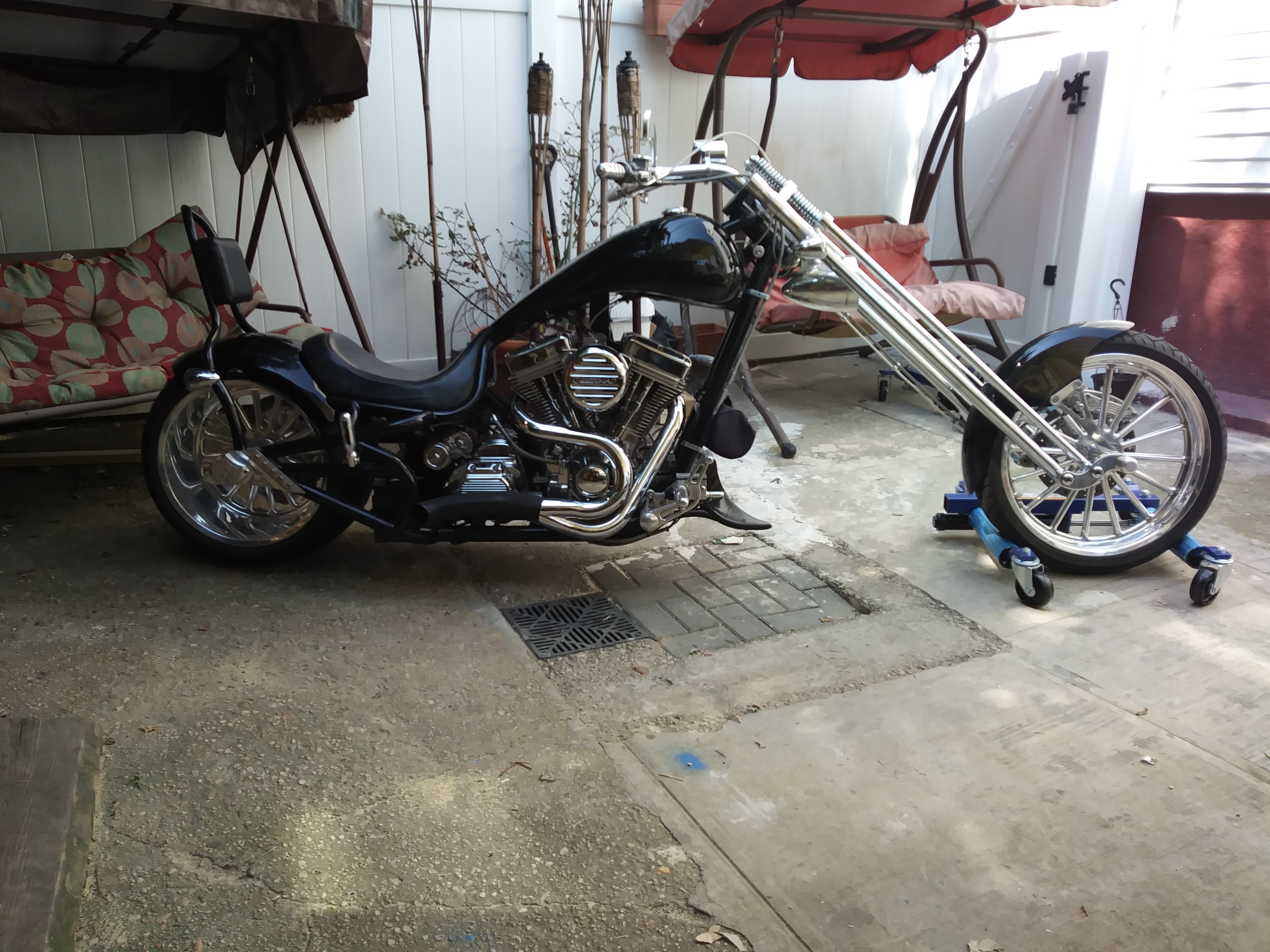 2005 Bourget Bike Works Python Chopper for Sale in ozone park, NY (Item