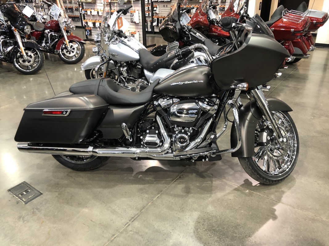 river rock grey denim street glide