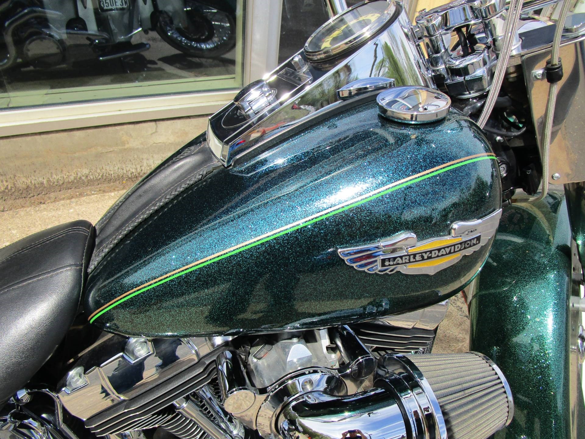 2013 HarleyDavidson® FLSTN Softail® Deluxe (Hard Candy Lucky Green