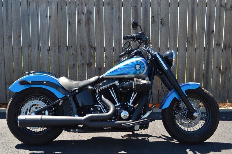 2014 HarleyDavidson® FLS Softail Slim® (CUSTOM BLUE), Tifton,