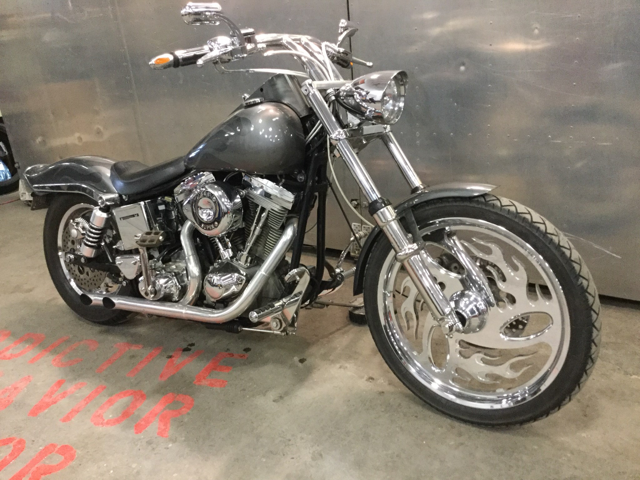 1986 HarleyDavidson® FXWG Wide Glide® (Silver), Salt Lake City, Utah