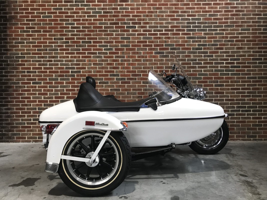 2003 HarleyDavidson® FLHRISidecar Road King® with Sidecar (White
