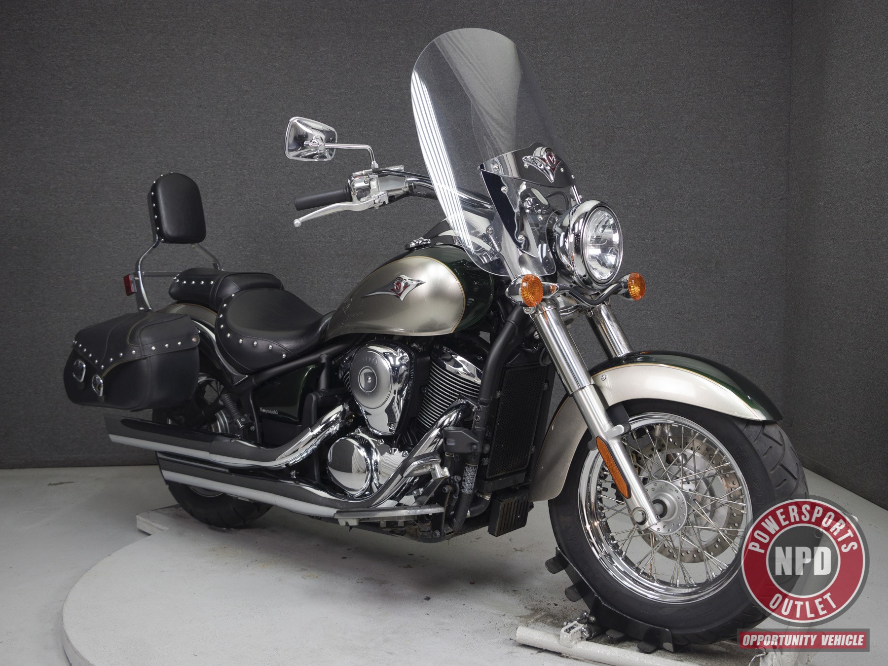 kawasaki vulcan s matte green