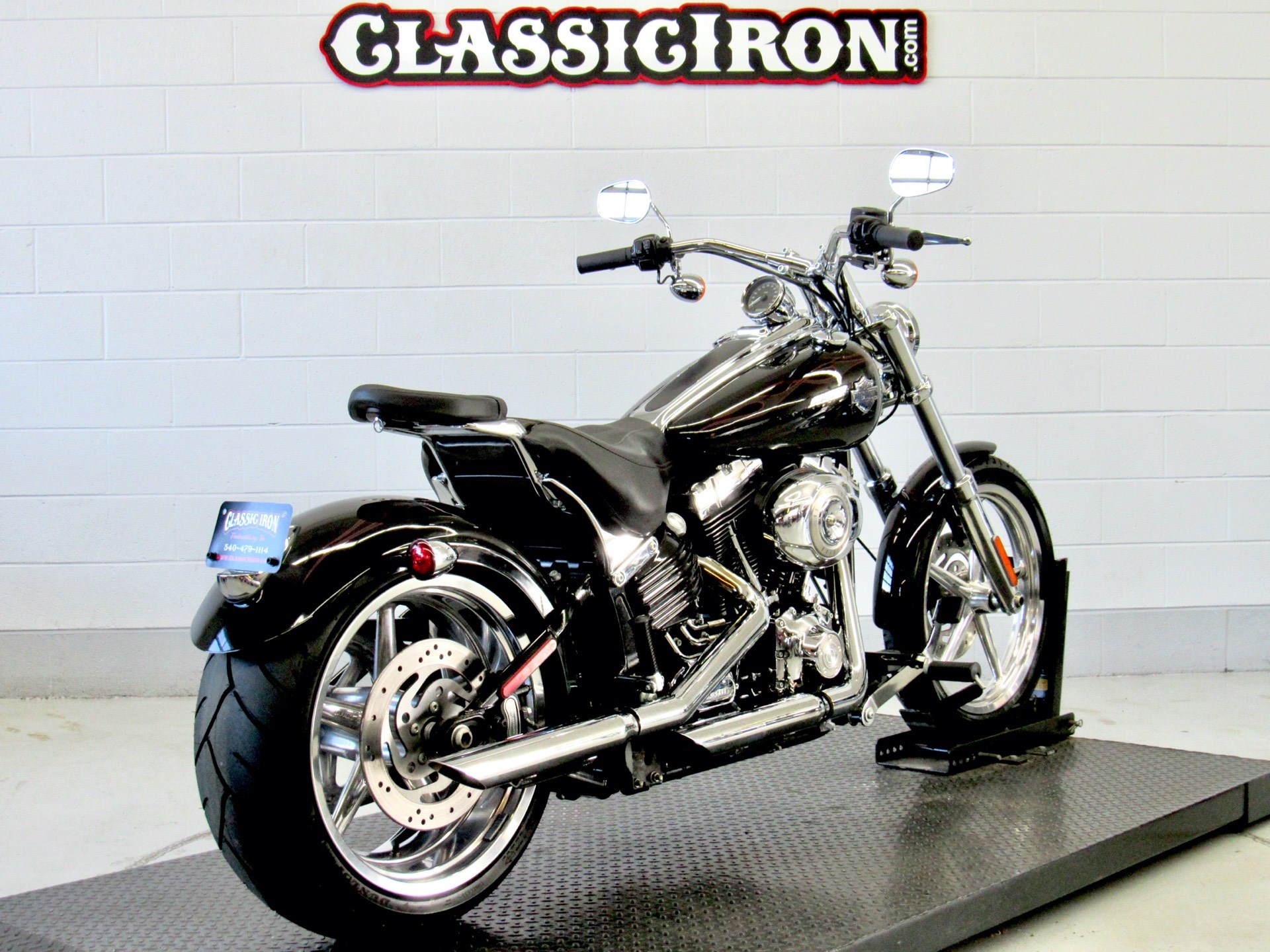 2010 HarleyDavidson® FXCWC Softail® Rocker™ C (Vivid Black