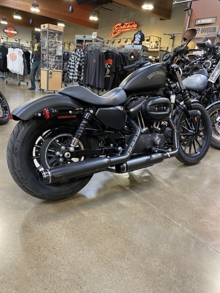 harley davidson iron 883 black denim