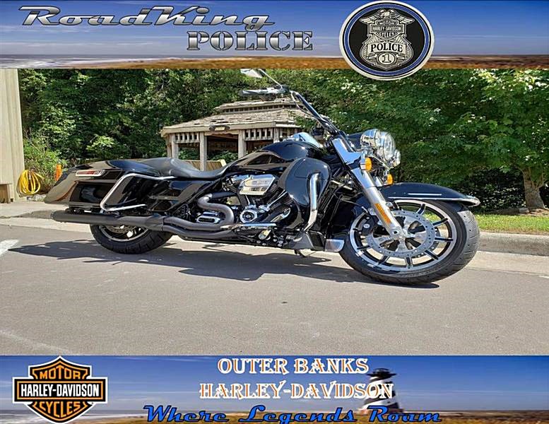 2018 HarleyDavidson® FLHP Road King® Police (Black), Harbinger, North