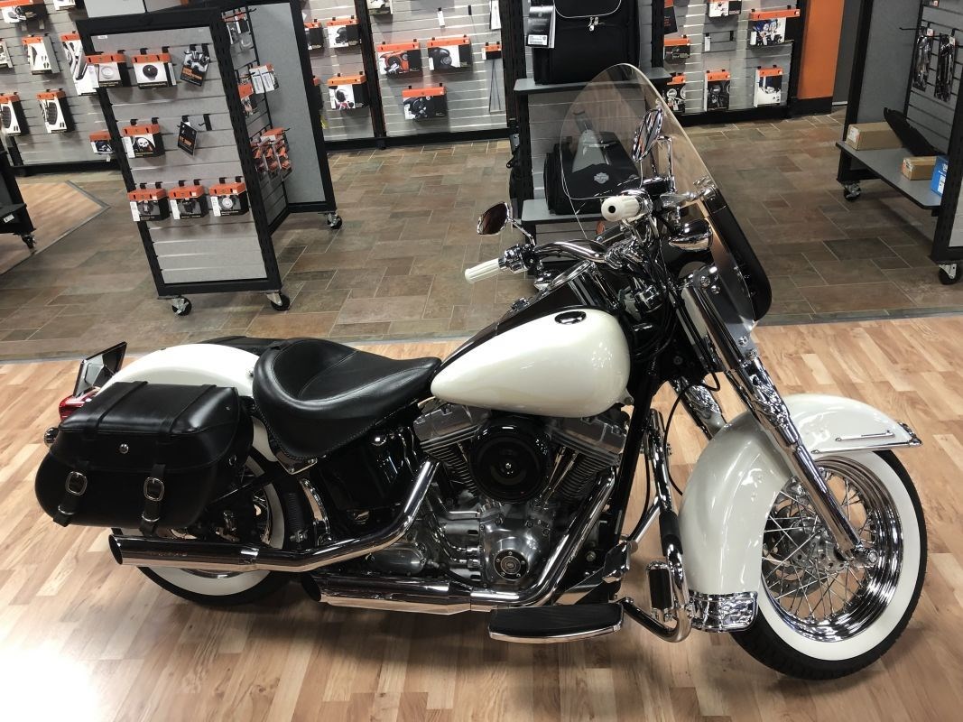 white softail slim
