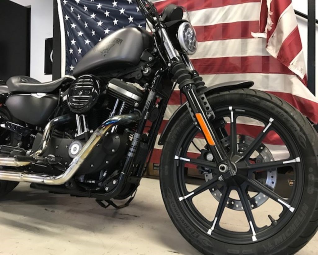 iron 883 black denim