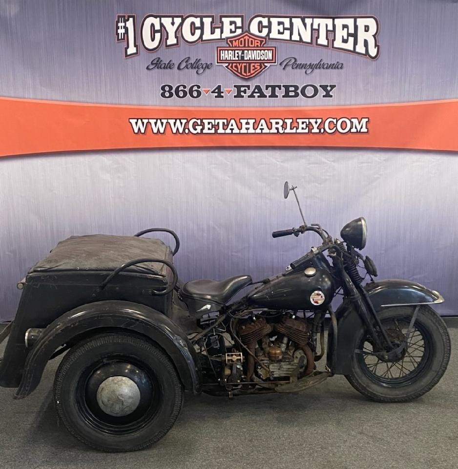 1957 HarleyDavidson® G ServiCar with tow bar for Sale in Centre Hall