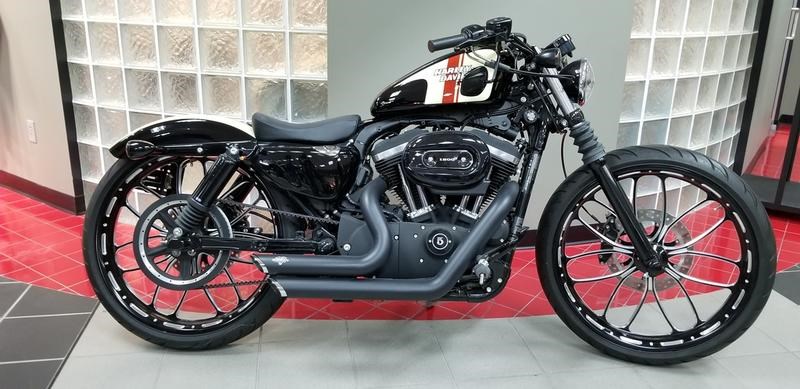 harley sportster custom paint