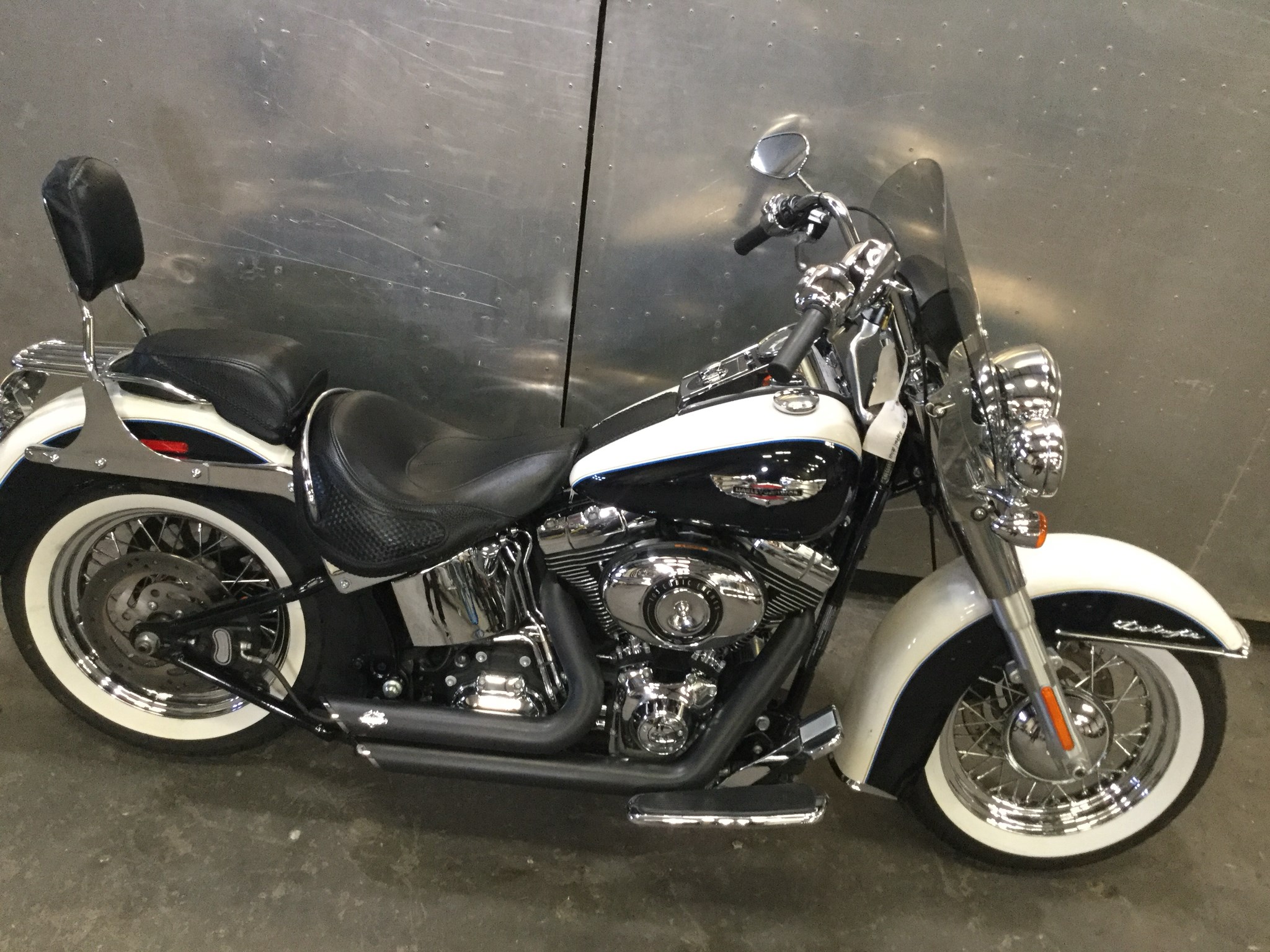 2013 HarleyDavidson® FLSTN Softail® Deluxe (White), Salt Lake City