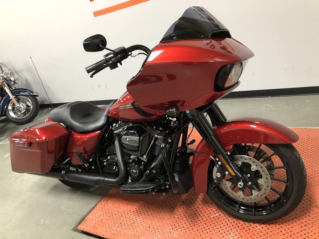 harley wicked red paint