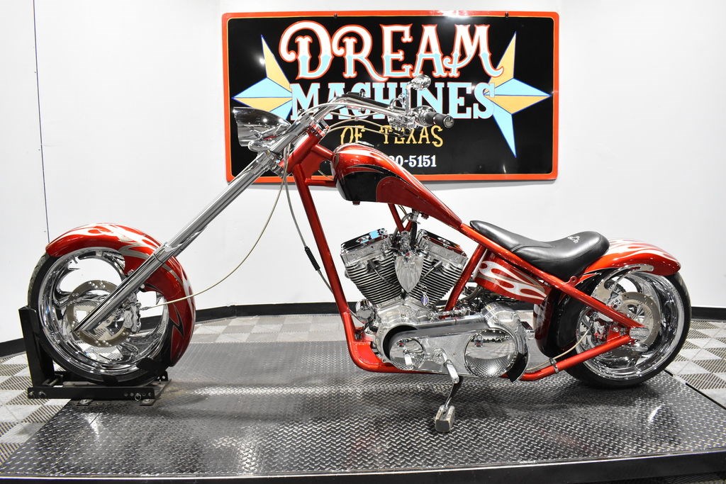 2006 Orange County Choppers (OCC) T-Rex (CANDY RED WITH FLAMES
