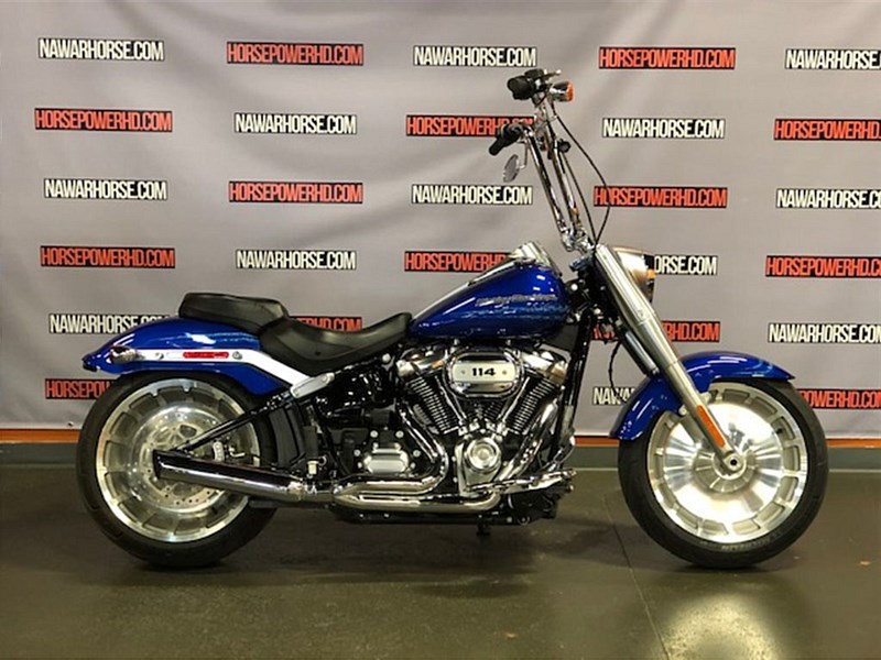 2019 HarleyDavidson® FLFBS Softail® Fat Boy® 114 (Blue Max