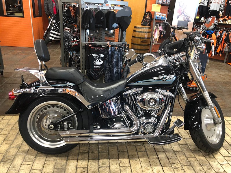 2008 HarleyDavidson® FLSTF Softail® Fat Boy® (Vivid Black), Marion