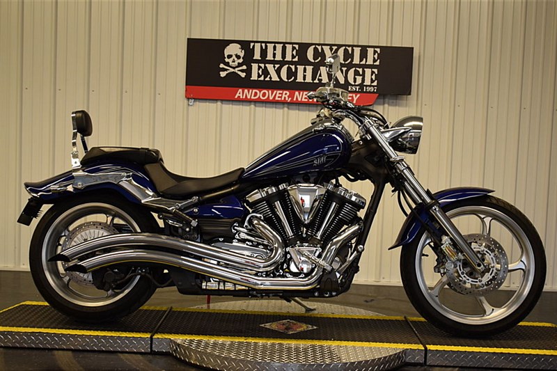 2014 Yamaha XV1900CU Raider S (Blue), Andover, New Jersey (1076501) CycleCrunch