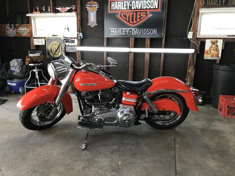 1977 HarleyDavidson® FLH Electra Glide® 1200 (Orange), Wichita, Kansas