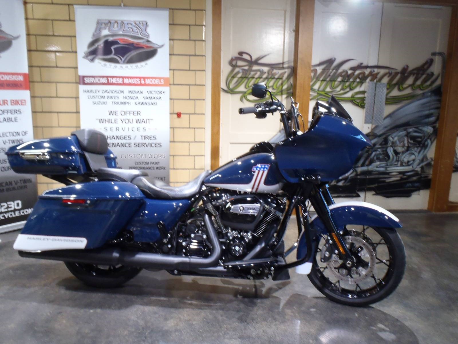 billiard blue street glide special