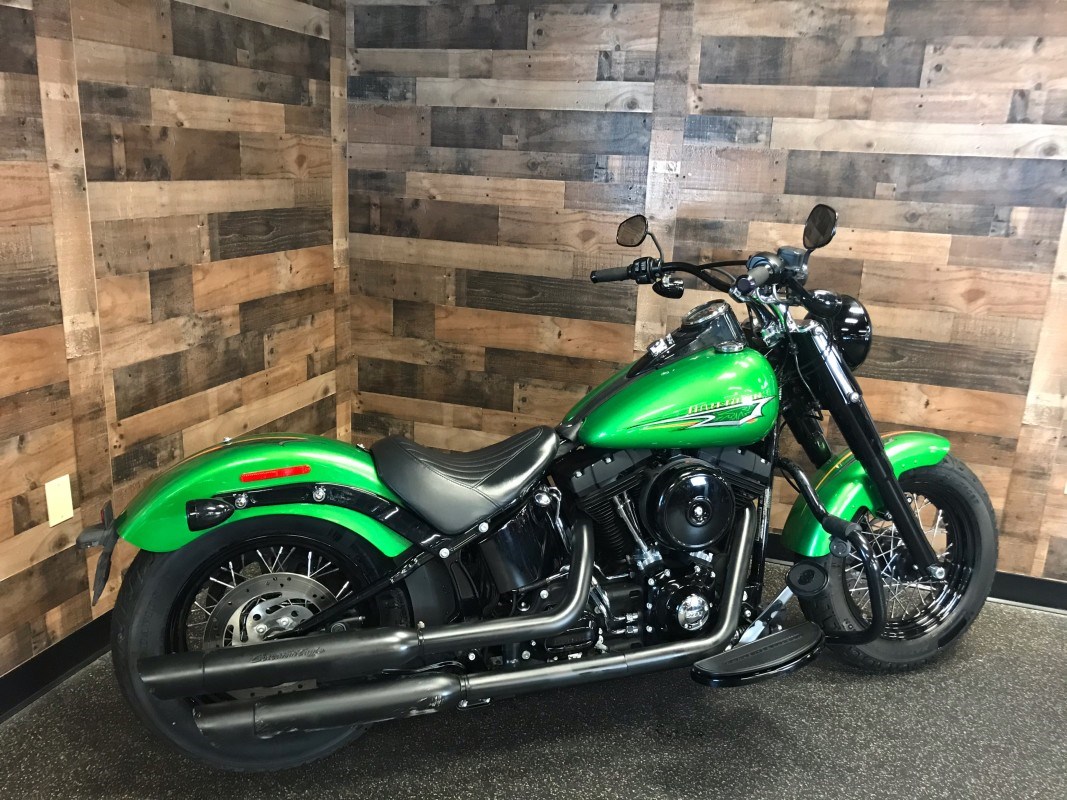 2015 HarleyDavidson® FLS Softail® Slim® (Custom Colour Radioactive