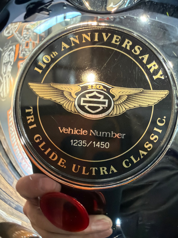 Tri Glide® Ultra Classic® 110th Anniversary