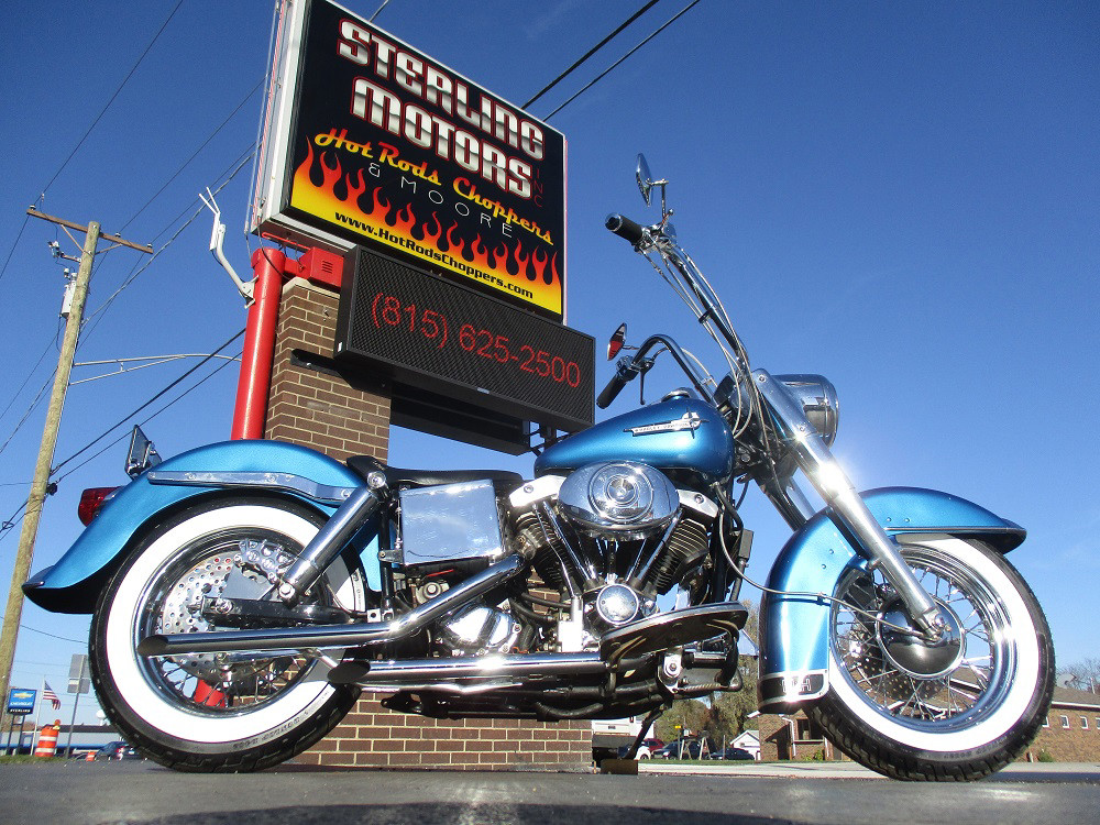 Electra glide hot sale chopper