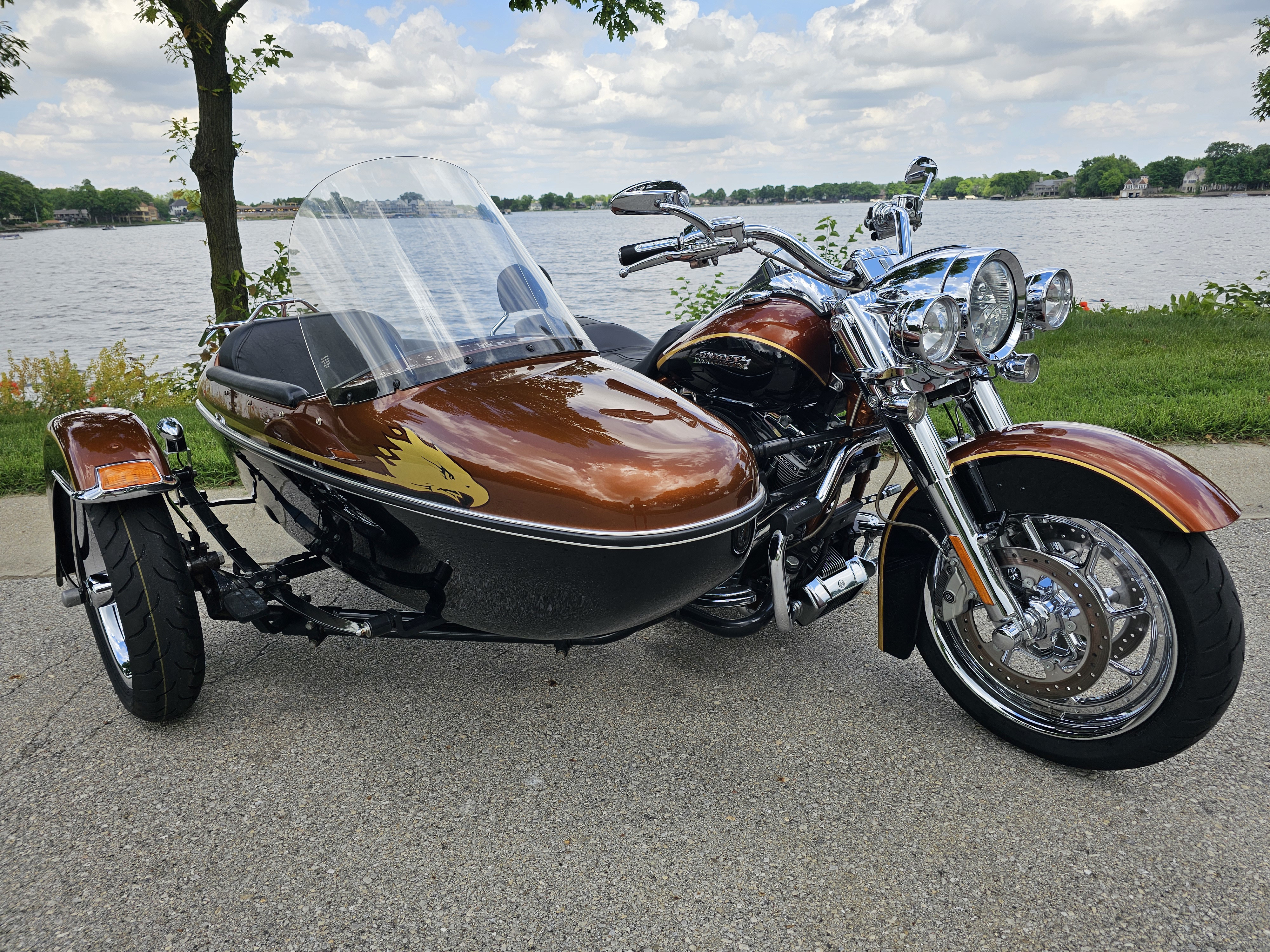 サルート【ライオンキング】E70&ソングM CR 30 Used 2008 Harley-Davidson Road King Screamin' Eagle 105th