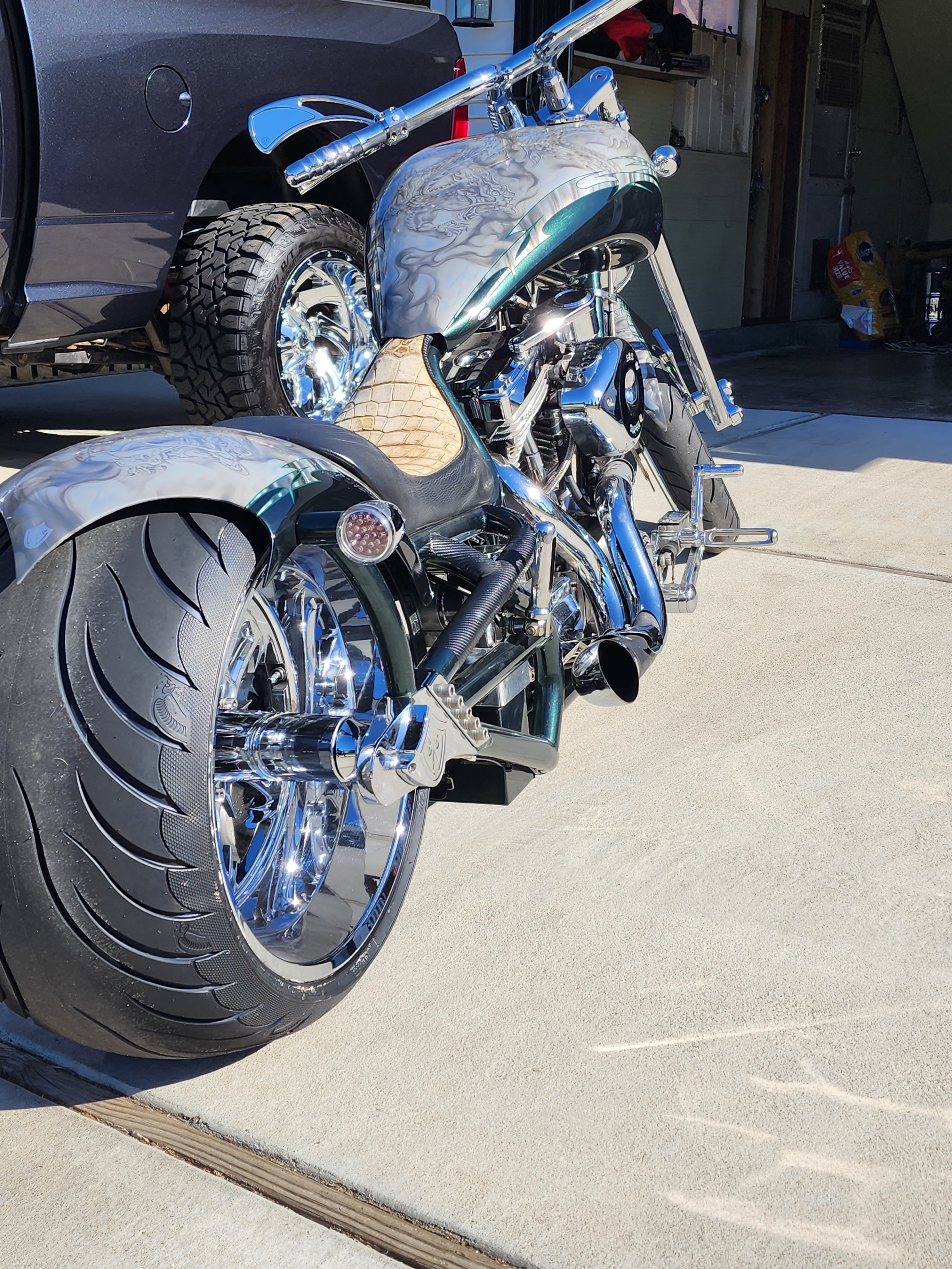 2005 Bourget Bike Works Python Chopper for Sale in Sacramento , CA ...