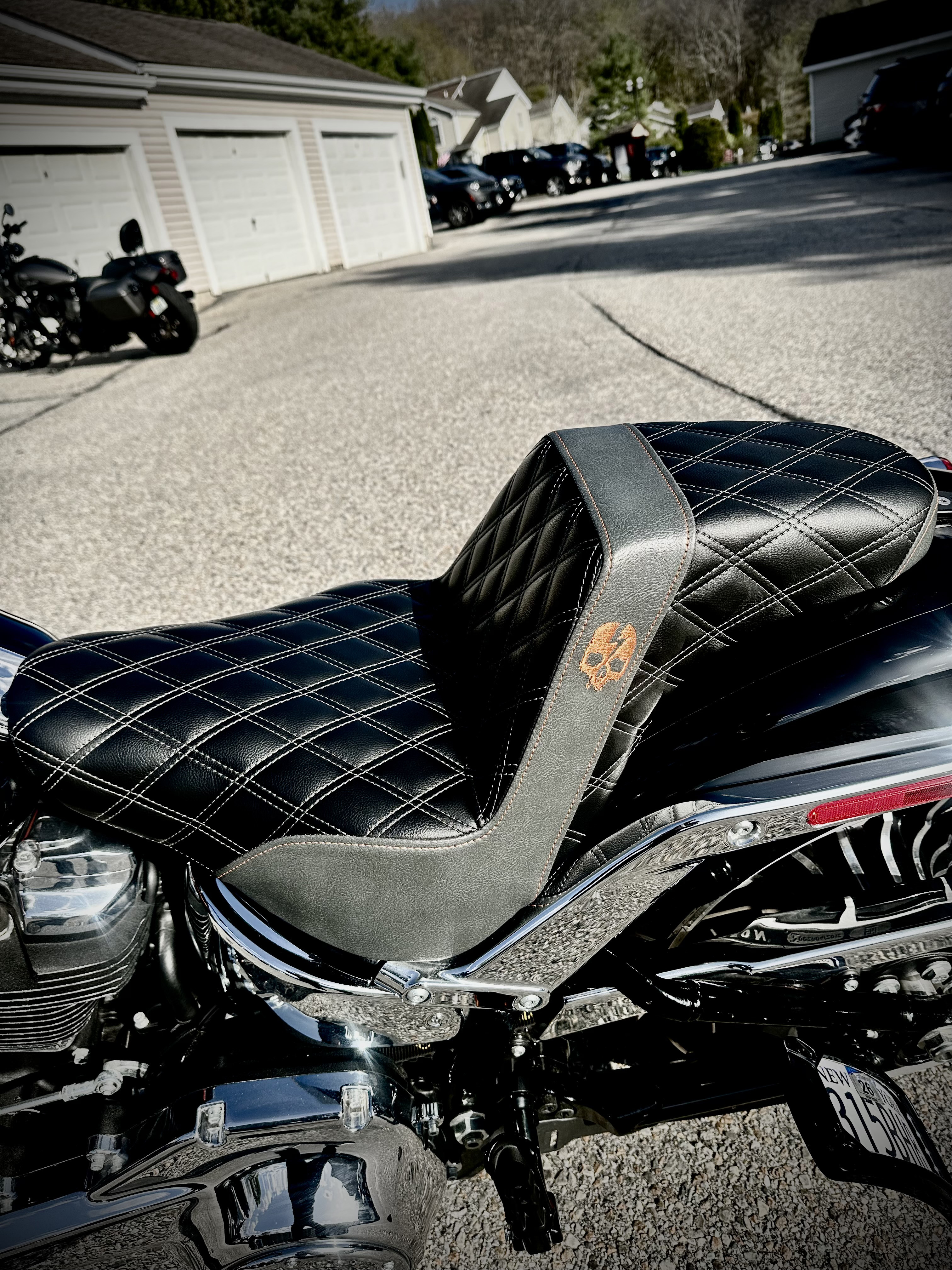 Harley-Davidson FXBR 117 外装一式クラッシュカーボン