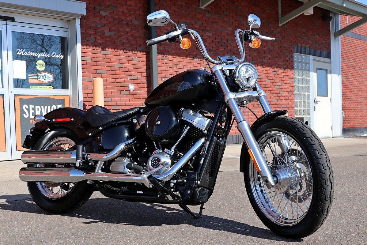 Plaquettes De Frein Avant/arrière Pour Harley Davidson Softail 1987-1999 - Fibre De Carbone Et Cuivre - Compatible FXST, FLSTF Fat Boy
